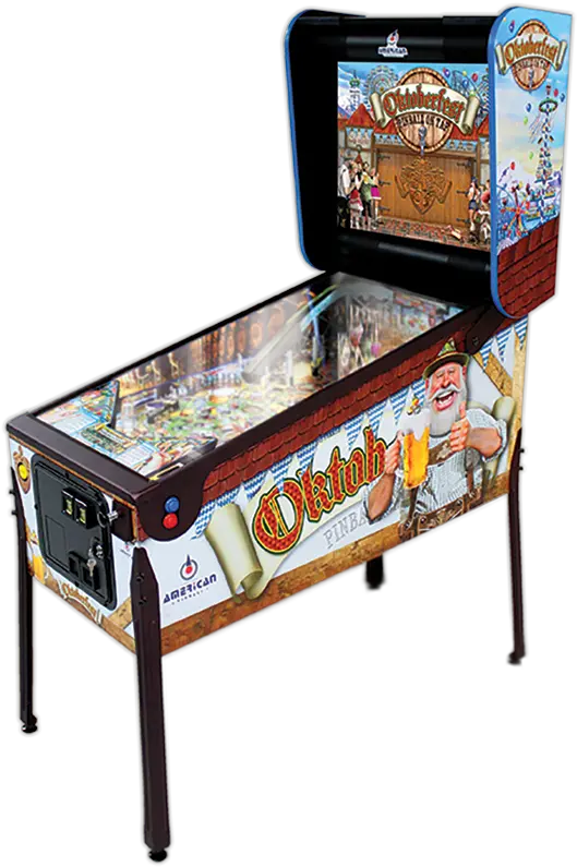 Arcade Heroes U0026 Pinball Releases For 2019 Arcade Heroes American Pinball Oktoberfest Png Arcade Machine Png