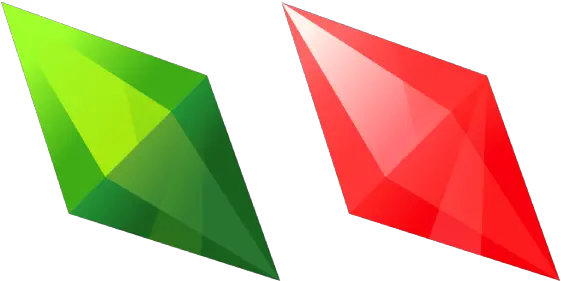 The Sims Plumbob Cursor Triangle Png Plumbob Png