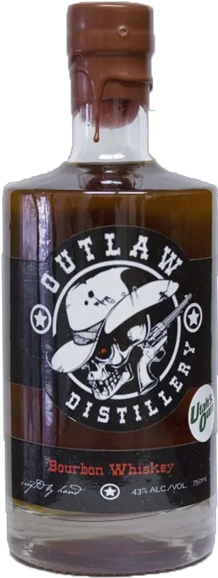 Outlaw Distillery Whiskey U2013 Solvent In Chemical Reactions Png Whiskey Bottle Icon