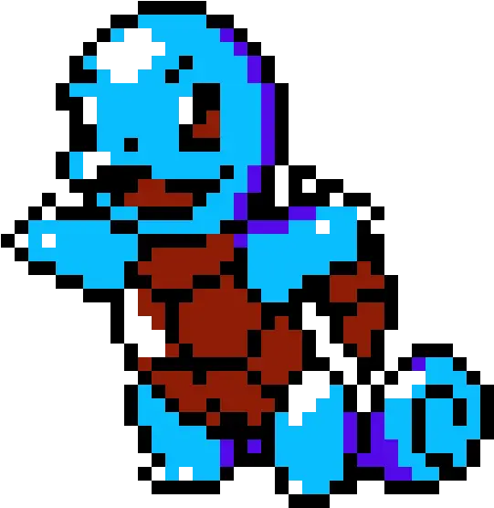 Squirtle Pixel Art Maker Pixel Squirtle Png Squirtle Png