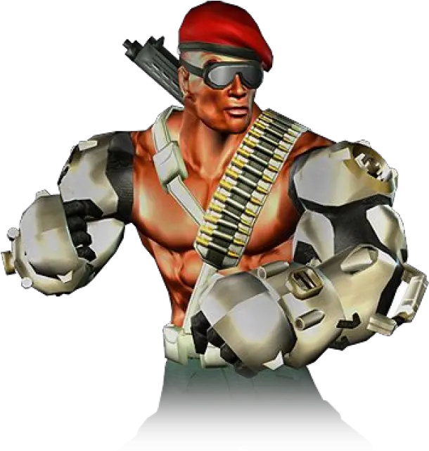 Download Hd Cyborg Jax De Mortal Kombat Transparent Png Mortal Kombat Armageddon Jax Nia Jax Png