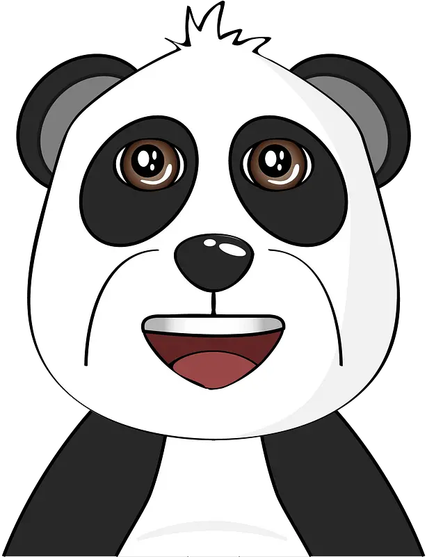 Happy Panda Clipart Free Download Transparent Png Creazilla Giant Panda Panda Png