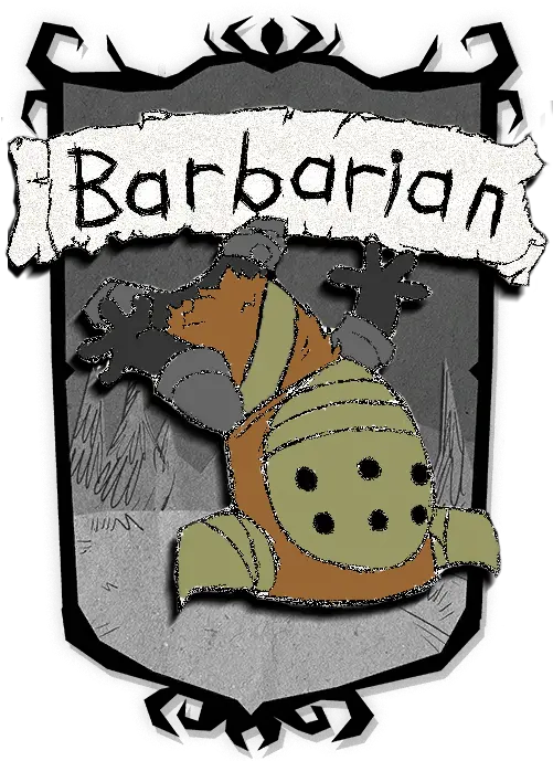 Castle Crashers Barbarian Don T Starve Together Wolf Character Png Castle Crashers Png