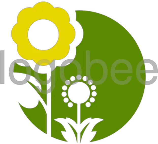 Two Flowers Logo Illustration Png Flowers Logo