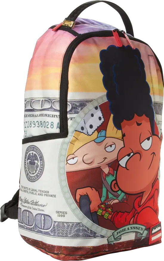 Sprayground 73 Hey Arnold Crusinu0027 Back Pack Sprayground Hey Arnold Crusin Backpack Png Hey Arnold Transparent