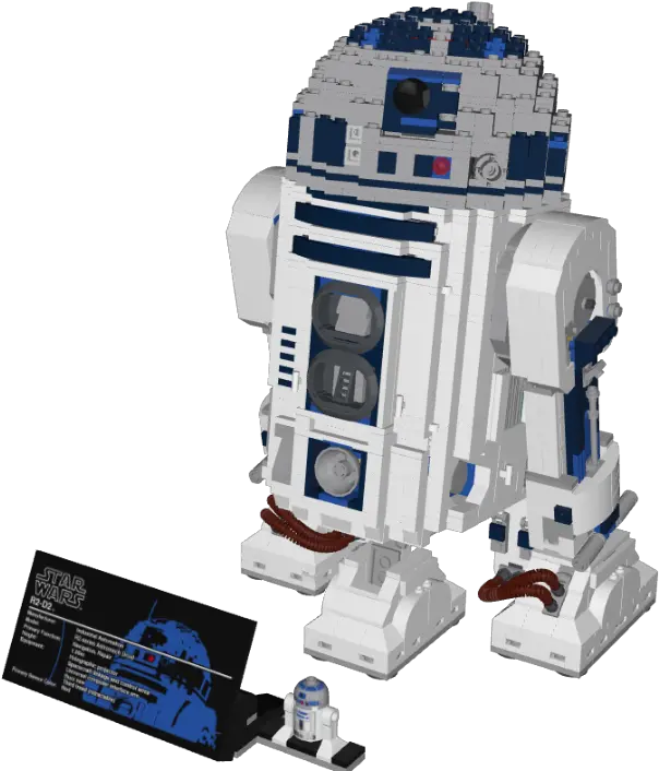Klocki Lego Star Wars R2d2 Full Size Png Download Seekpng Lego Star Wars Robotics R2d2 Transparent