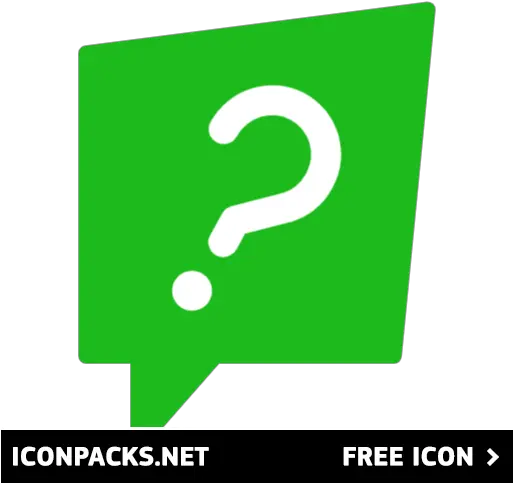 Free Question Speech Bubble Icon Symbol Png Svg Download Dot Thinking Bubble Icon