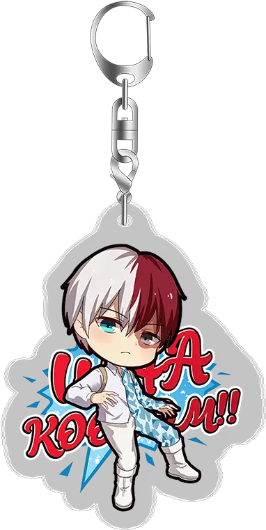 Download Anime My Hero Academia Izuku Midoriya Bakugou My Hero Academia Merch Keychains Png Todoroki Png