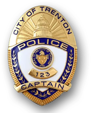 Trenton Police Badge Transparent Png City Of Trenton Police Badge Police Badge Transparent