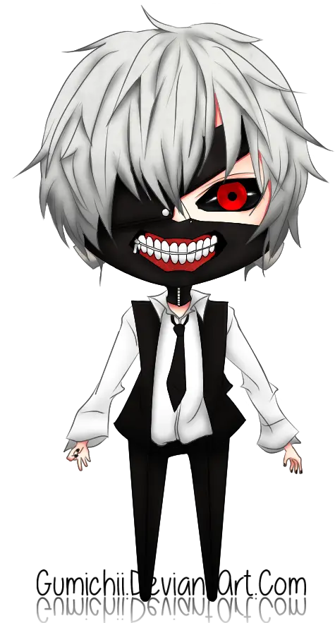 Chibi Kaneki Tokyo Ghoul Kaneki Chibi Full Size Png Kaneki Face Chibi Png Tokyo Ghoul Logo