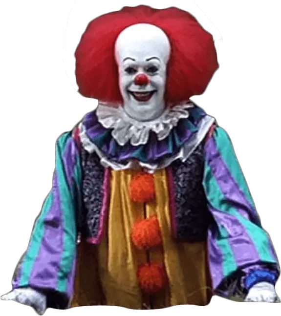 Free Clown Wig Png Download Clip Art Tim Curry Pennywise Png Clown Hair Png