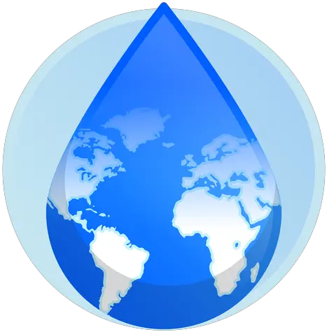 Earth Water Drop Icon Bermuda Triangle On A World Map Png Drop Icon Png