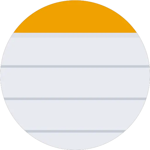 Rounded Lined Paper Free Icon Of Notes Round Icon Png Lined Paper Png