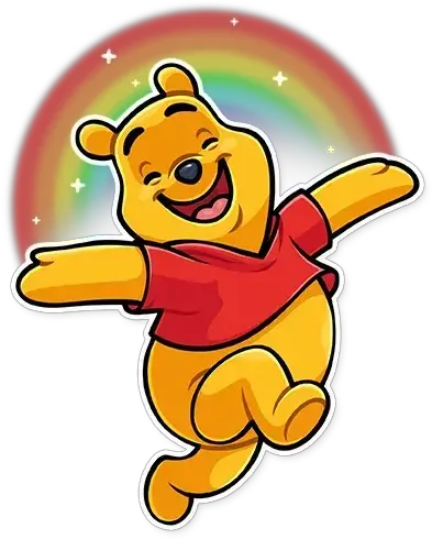 Winnie The Pooh Whatsapp Stickers Stiker Winnie The Pooh Png Winnie The Pooh Transparent