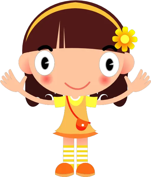 Yellow Girl Clipart I2clipart Royalty Free Public Domain Girl Child Clipart Png Gir Png