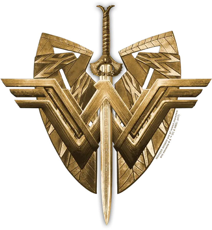Wonder Woman Sword Emblem Kidu0027s T Shirt Ages 47 Emblem Png Wonder Woman Logo Png
