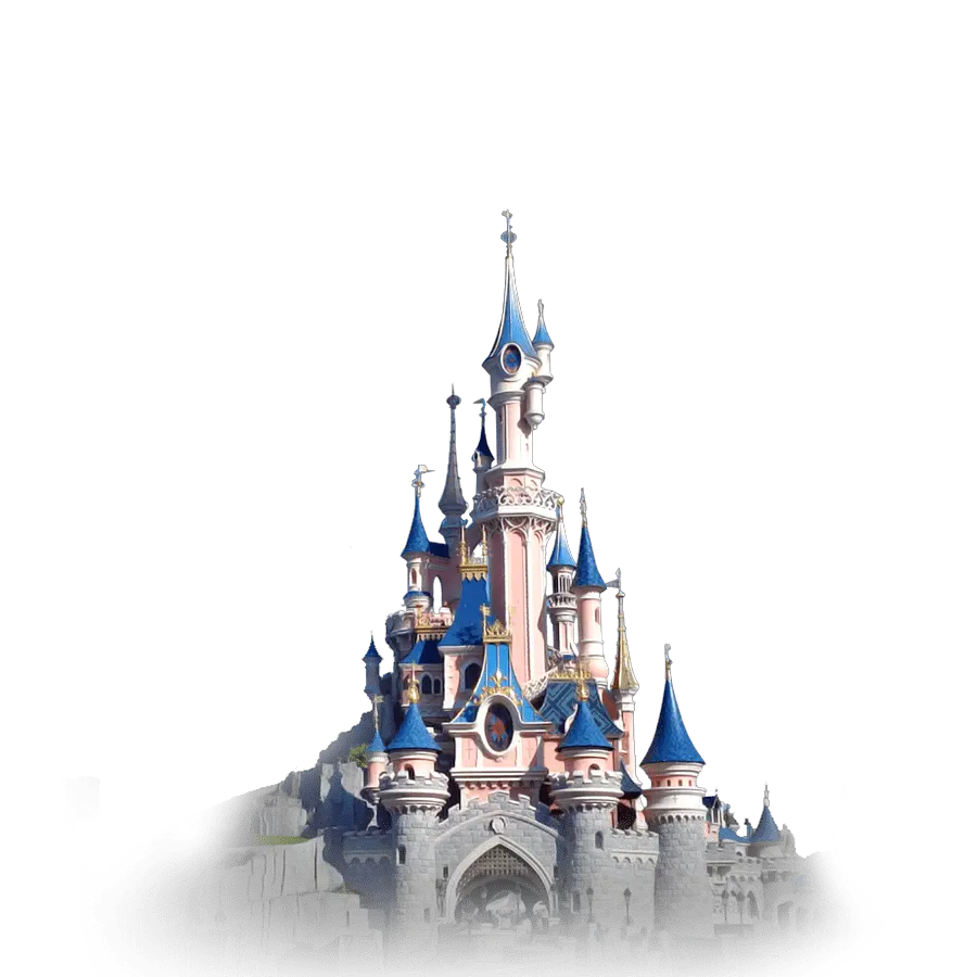 Download Hd Cinderella Castle Disney Disneyland Sleeping Castle Png Disney Castle Transparent Background