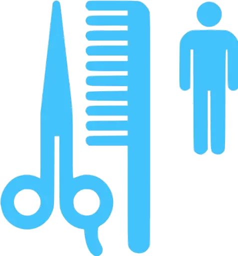 Free Caribbean Blue Barber Shop Icons Hair Salon Clip Art Png Barber Icon