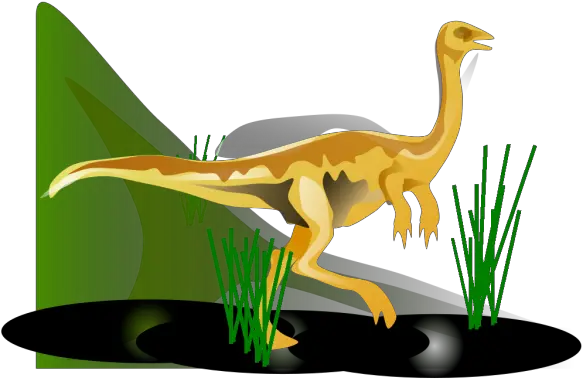 Gallimimus Png Svg Clip Art For Web Download Clip Art Clip Art Velociraptor Icon