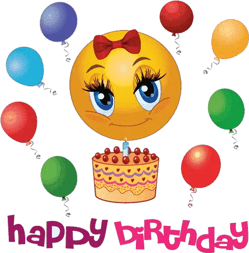 Happy Birthday Emoji Png Free Download Smiley Happy Birthday Emoji Birthday Emoji Png