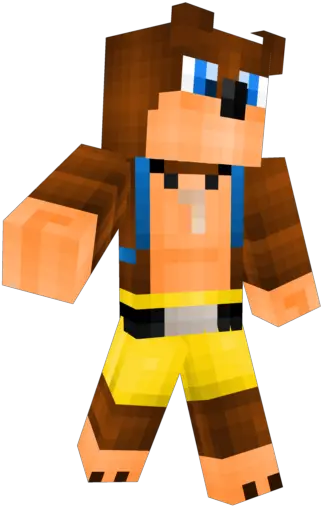 Download Hd Image Minecraft Banjo Kazooie Transparent Png Fictional Character Banjo Kazooie Transparent