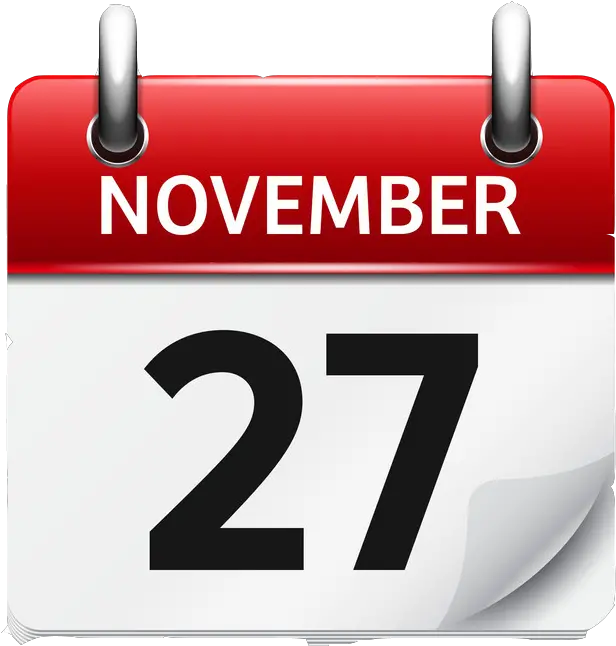 November 27flatdailycalendariconvector8067686 Solid Png Gmail Icon Vector