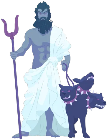 Pluto Greek God Deus Grego Hades Desenho Png Pluto Transparent