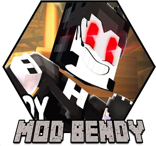 Bendy Mod Bendy And The Ink Machine Minecraft Pe Apk 100 Bendy Png Minecraft World Icon