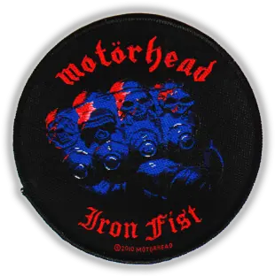 Motorhead Iron Fist Patch Motorhead Iron Fist Png Iron Fist Png