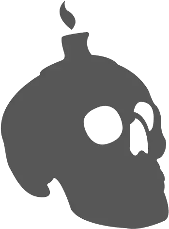 Creepy Skull With Candle Transparent Png U0026 Svg Vector File Skull Candle Silhouette Creepy Transparent