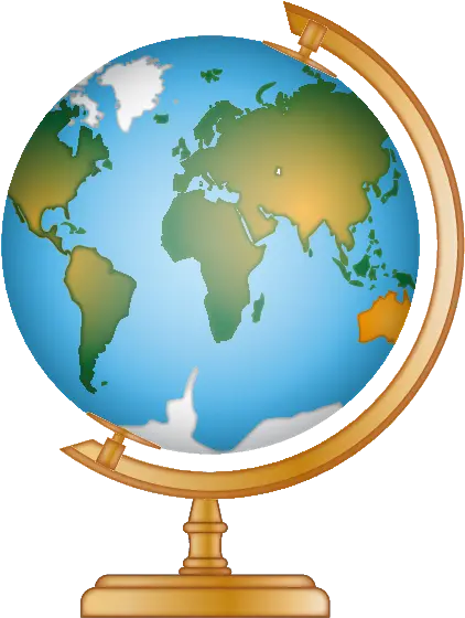 Globe Model Showing Europe Heart Attack Around The World Png Earth Emoji Png