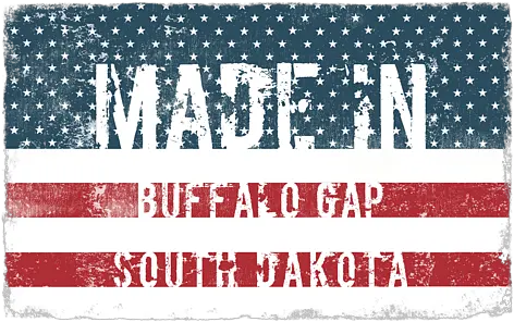 Made In Buffalo Gap South Dakota T Shirt Art Print Png Buffalo Icon Apparel