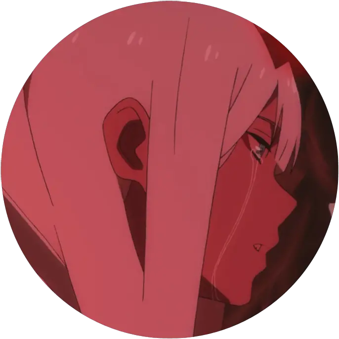 Zero Two Pfp Icon Darling In The Franxx Pfp Matching Circle Png Zero Two Icon