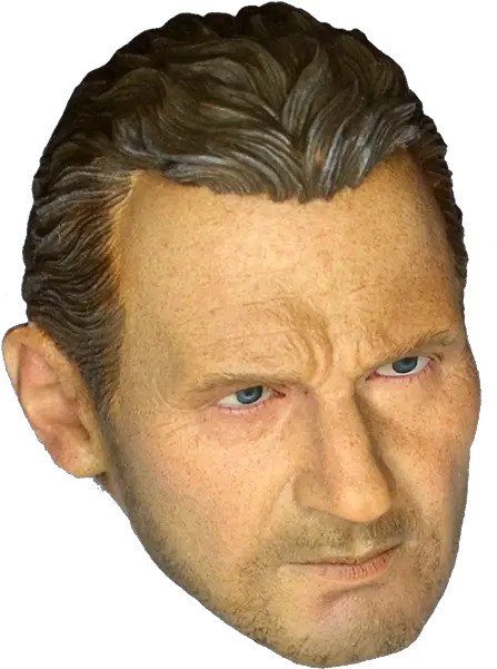 Download Craft One Agent Liam Neeson Face Transparent Png Sculpture Kanye Face Png