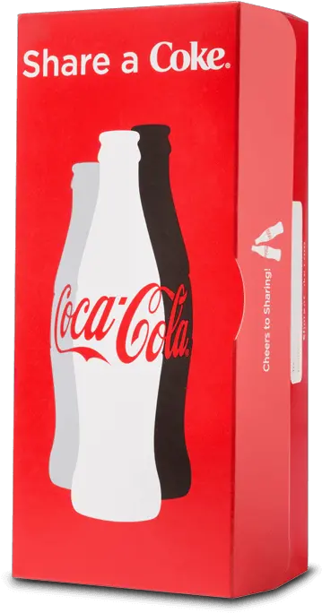 Personalized Coca Cola Bottle Gift Box Png Coca Cola Transparent