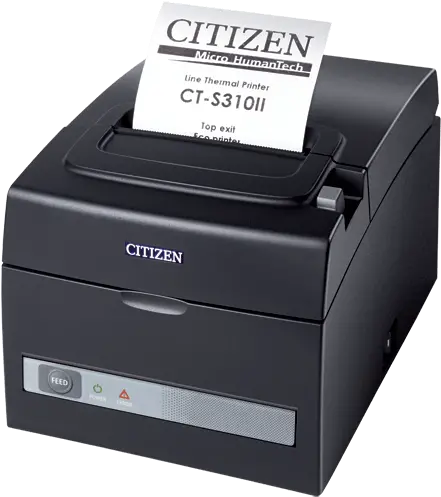 Cts 310ii 3 Thermal Printer Usbrs232 If Blk Dot Matrix And Thermal Printer Png Printer Png