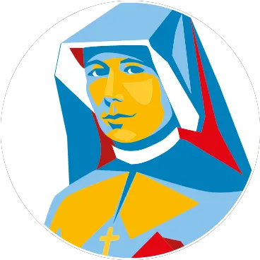 Patron Saints Sdm En Saint Faustina Kowalska Vector Art Png Patron Logo Png