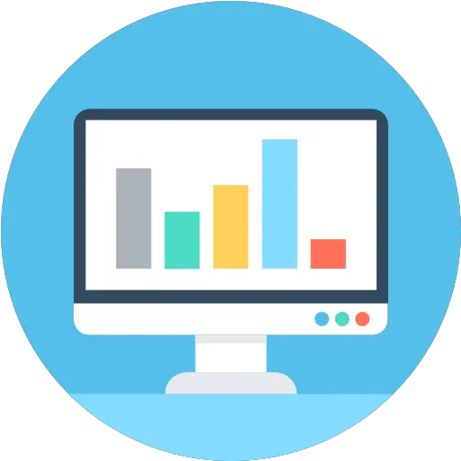 Analytics Png Monitor Icon