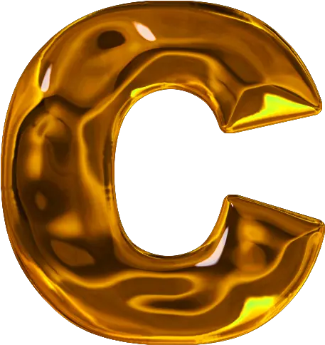 Letter C Png Gold Transparent Letter C Letter C Png