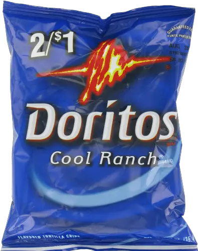 Doritos Cool Ranch Tortilla Chips Doritos Blazin Buffalo Ranch Png Doritos Transparent