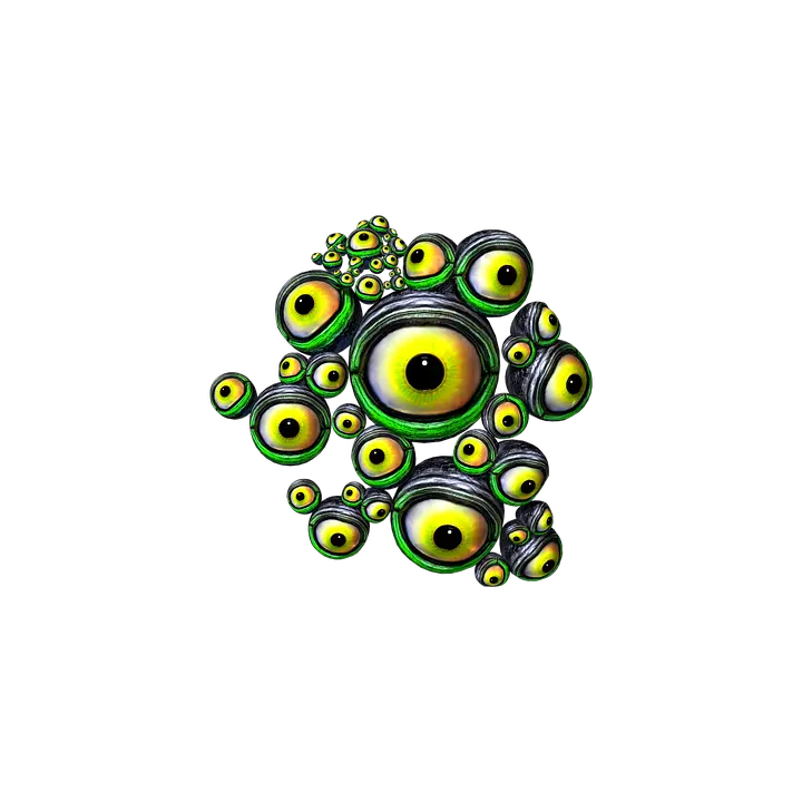 Monster Cartoon Eyeballs Full Size Png Download Seekpng Clip Art Monster Eyes Png