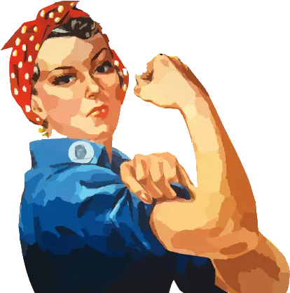 Can Do It Girl Power Transparent Png Transparent Rosie The Riveter Png Girl Power Png
