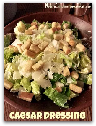 Blender Caesar Dressing Fast And Easy Caesar Salad Caesar Salad Png Caesar Salad Png