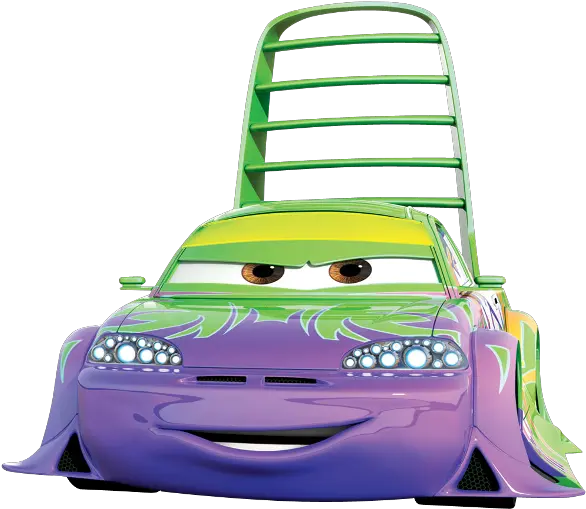 Disney Cars Purple Car From Cars Png Disney Cars Png