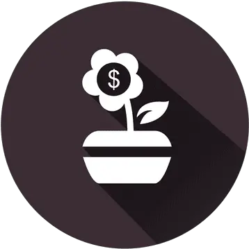 Dollar Flower Plant Icon Transparent Png U0026 Svg Vector File Language Plant Icon Png