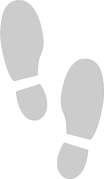 Silhouette Shoe Prints Clipart Image 3 Clipartandscrap Scooby Doo Footprints Png Boot Print Png