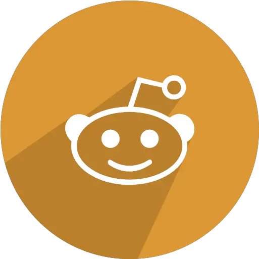 Monkey Red Reddit Icon Social Media Network Fill Flat Icon Png Reddit Logo Transparent