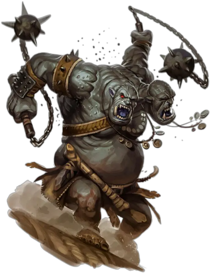 Png Images Pngs Orc Orcs Id 39338 Meteor Hammer Troll Monster Orc Png