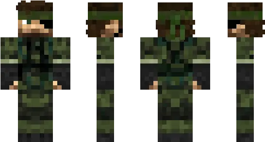 Sayori Minecraft Skin 64x32 Steve Skin De Militares De Minecraft Png Sayori Transparent