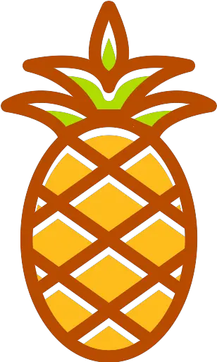 Pineapple Png Icons And Graphics Png Repo Free Png Icons Abacaxi Silhueta Pineapple Transparent